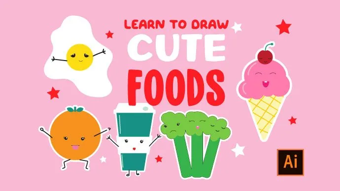 beginners-adobe-illustrator-learn-to-draw-cute-foods-9885