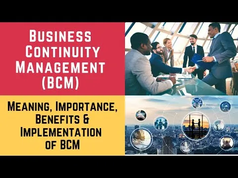 Business Continuity Management I BCM I Business Continuity I Plan I Planning I ERM I Strategy I Risk