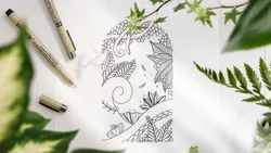 Explore Your Secret Garden: Botanical Illustration for Self-Care