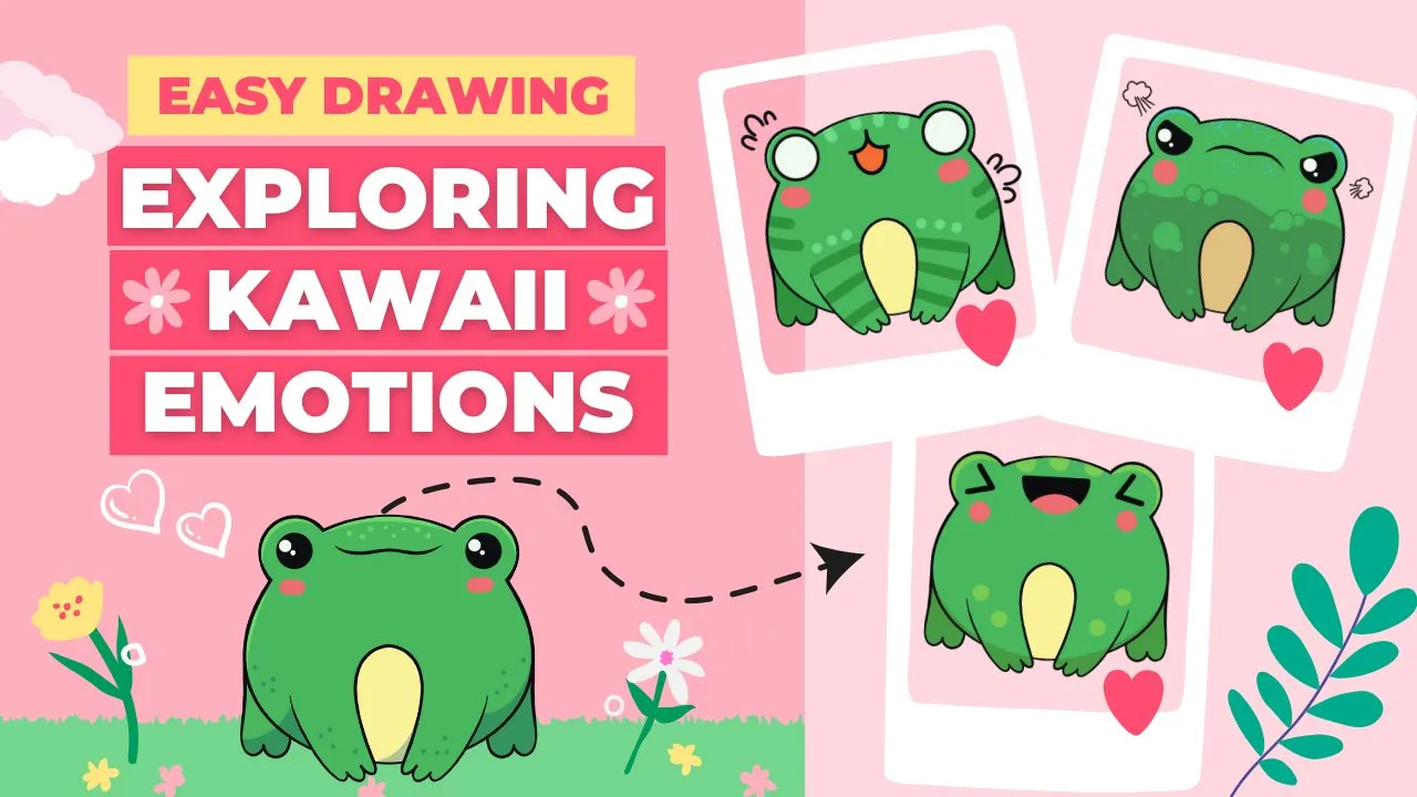exploring-kawaii-emotions-frog-stickers-procreate-illustrations-for-beginners-9879