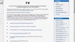 F# (F-Sharp) Video Tutorials