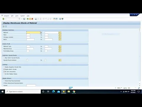 how-to-check-stock-in-sap-stock-overview-in-sap-mb52-mmbe-15099