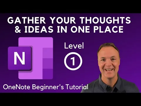 Microsoft OneNote for Windows 10 Tutorial - Beginners Level 1