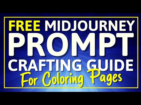 Midjourney AI Prompt Crafting Guide For Coloring Pages