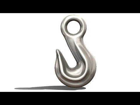 SolidWorks S Tutorial 331 : Crane Hook (advanced surfacing)