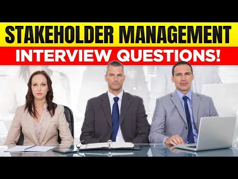 STAKEHOLDER MANAGEMENT Interview Questions & Answers!