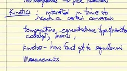 Thermodynamics: Reaction Equilibria