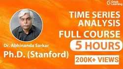 Time Series Analysis Time Series Forecasting Time Series Analysis in R PhD (Stanford)