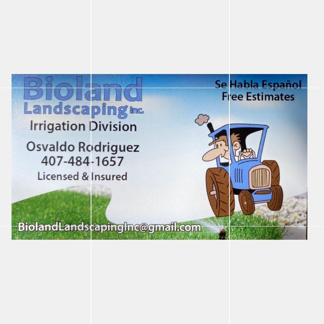 BIOLAND SPRINKLER REAPIR INC
