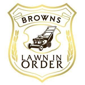 Brown's Lawn In Order
