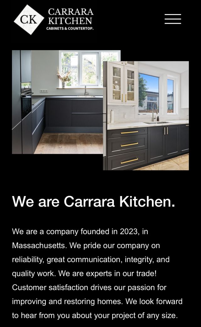 Carrara Kitchen Countertops