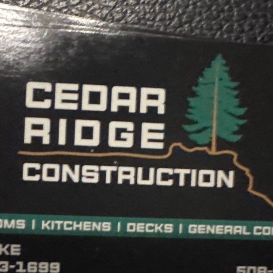 Cedar Ridge Construction