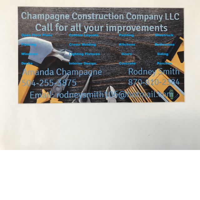 CHAMPAGNE CONSTRUCTION COMPANY LLC.