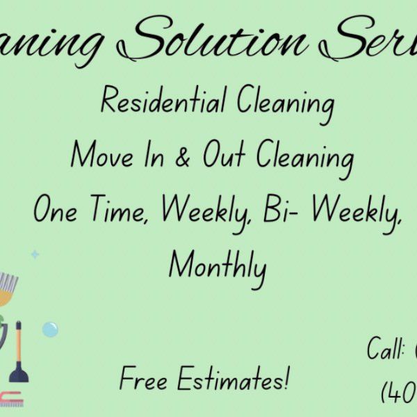 Cleaning solution services