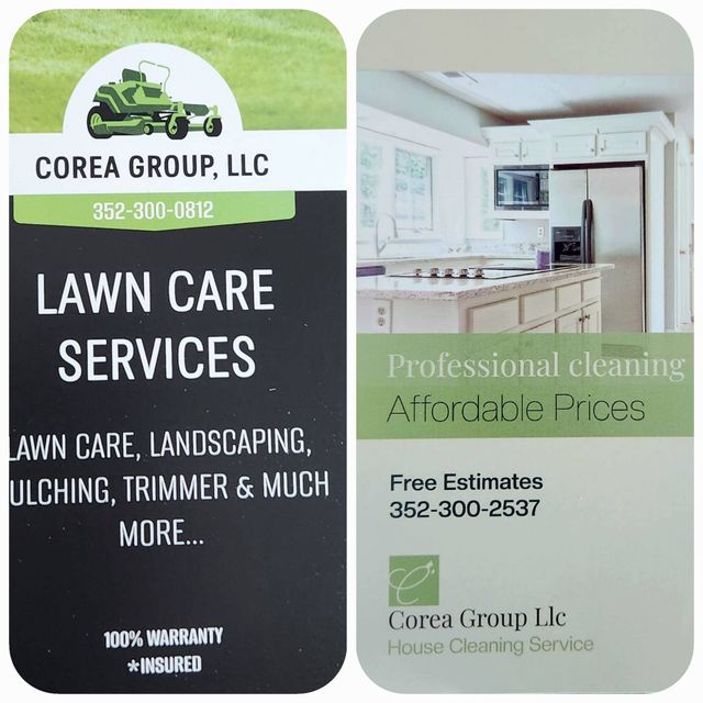 Corea Group  Landscaping &House cleaning Services,