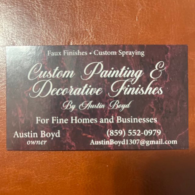 Custom Painting and Decorative Finishes