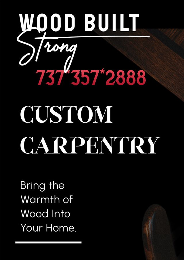 Wood Built cabinetry