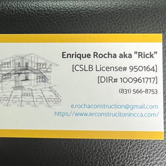 ER CONSTRUCTION INC.
