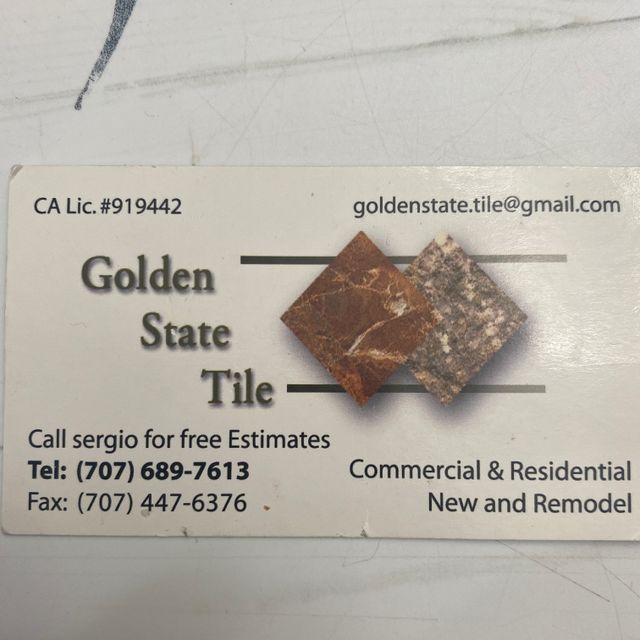 Golden state tile
