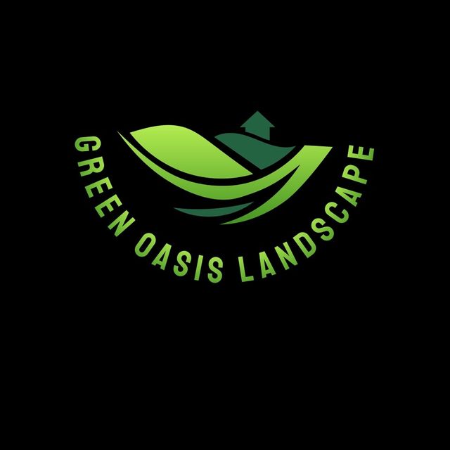 Green oasis landscape