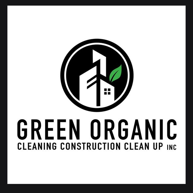Green organic cleaning  clean up in