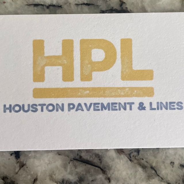 Houston Pavement and Lines
