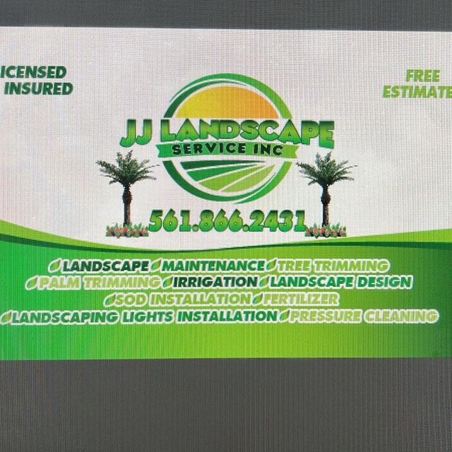 JJ Lanscape Service Inc
