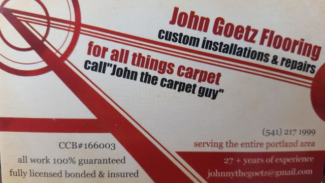 John Goetz flooring
