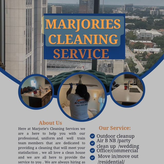 Marjories Cleaning Service