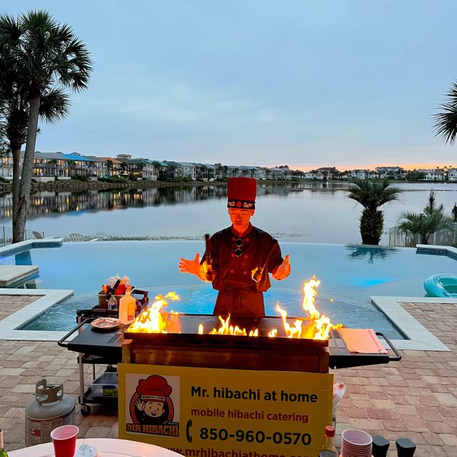 Mr. hibachi at home