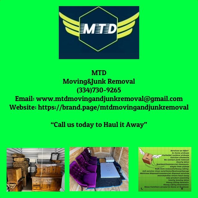 MTD Moving and Junk Removal Service