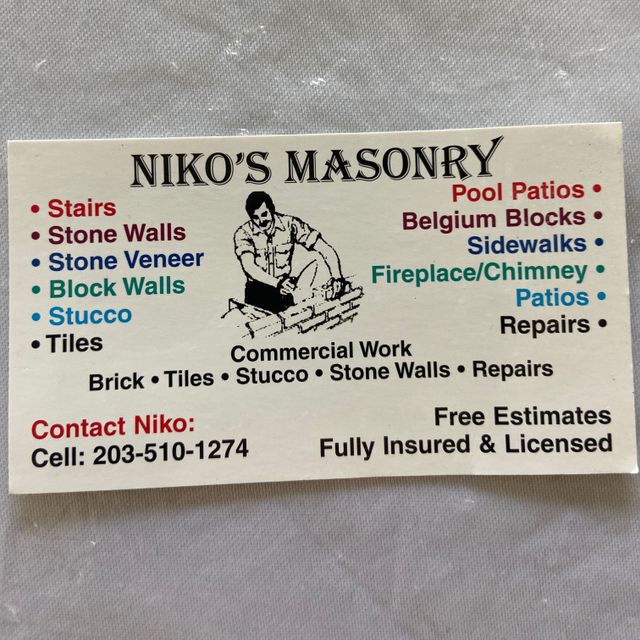 Niko’s Masonry