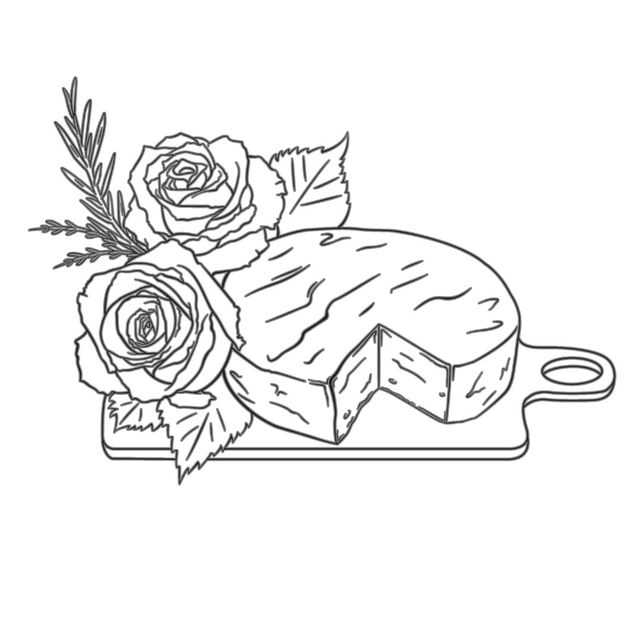 Rose & Brie Charcuterie