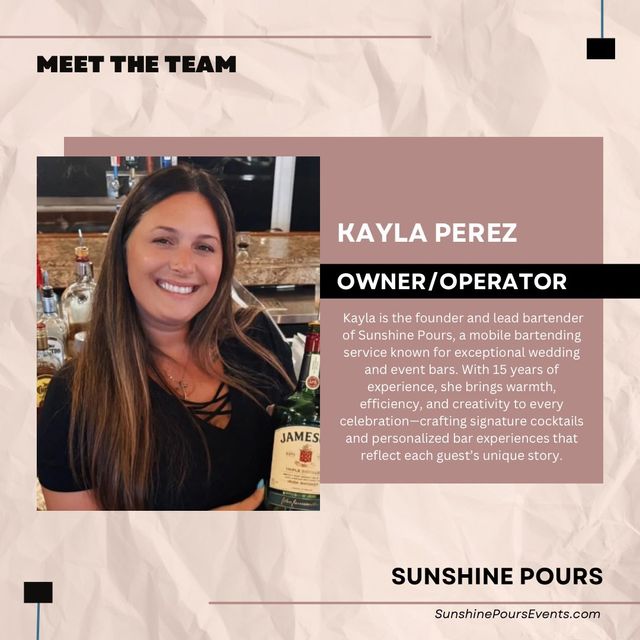 Sunshine Pours Bartending Services