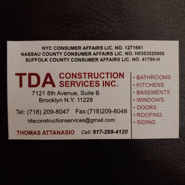 TDA Construction Services, Inc.