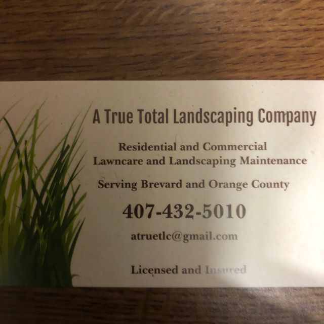 A True Total Landscaping Company