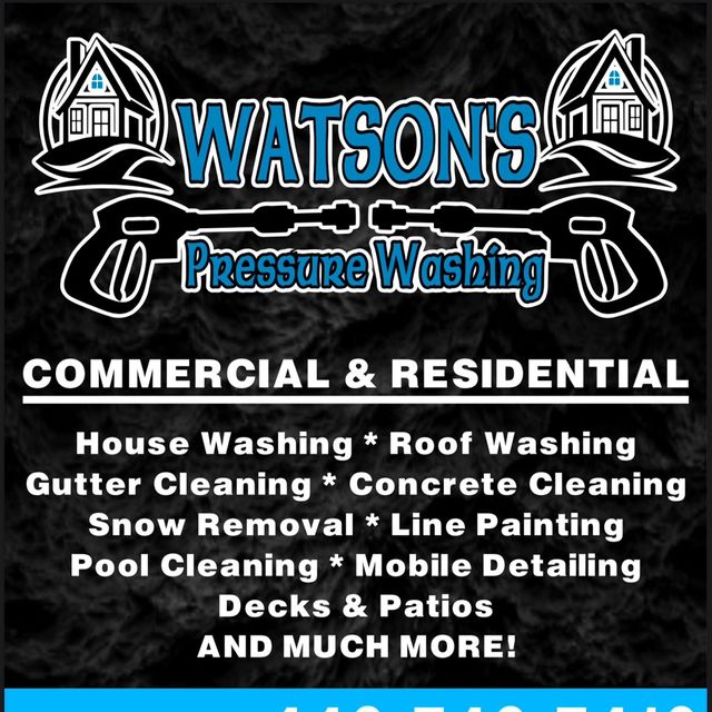 Watson’s pressure washing