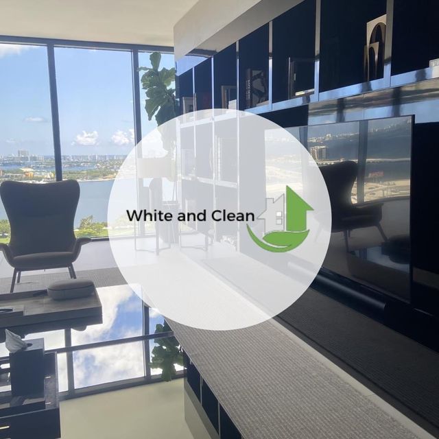 white and clean