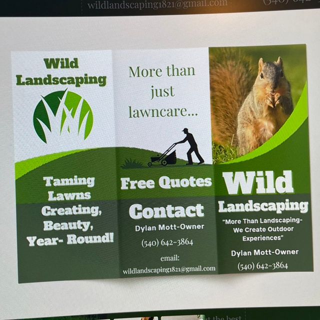 Wild landscaping